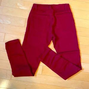 Nygård Red Skinny Jeans